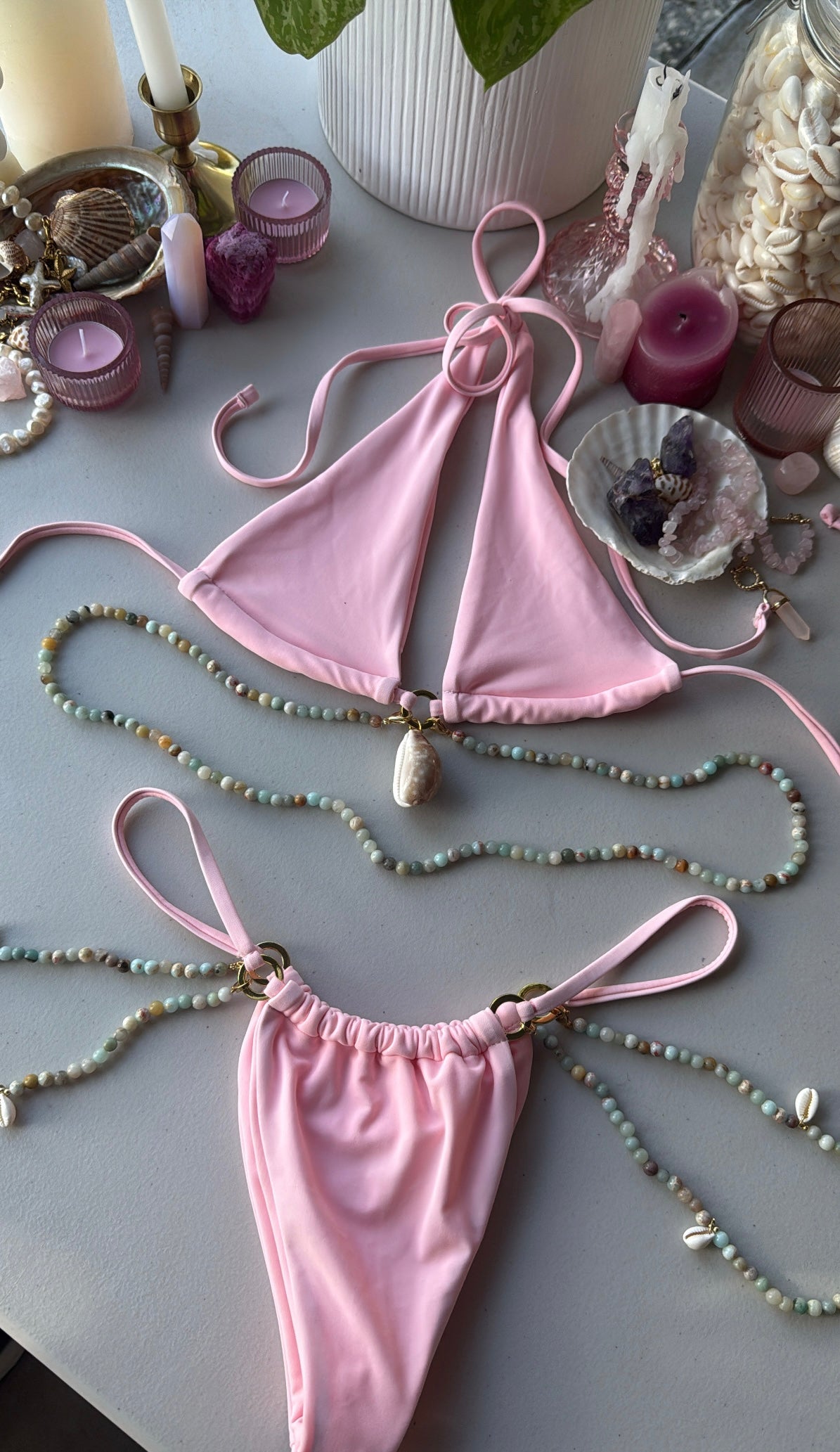 baby pink valentina bottoms