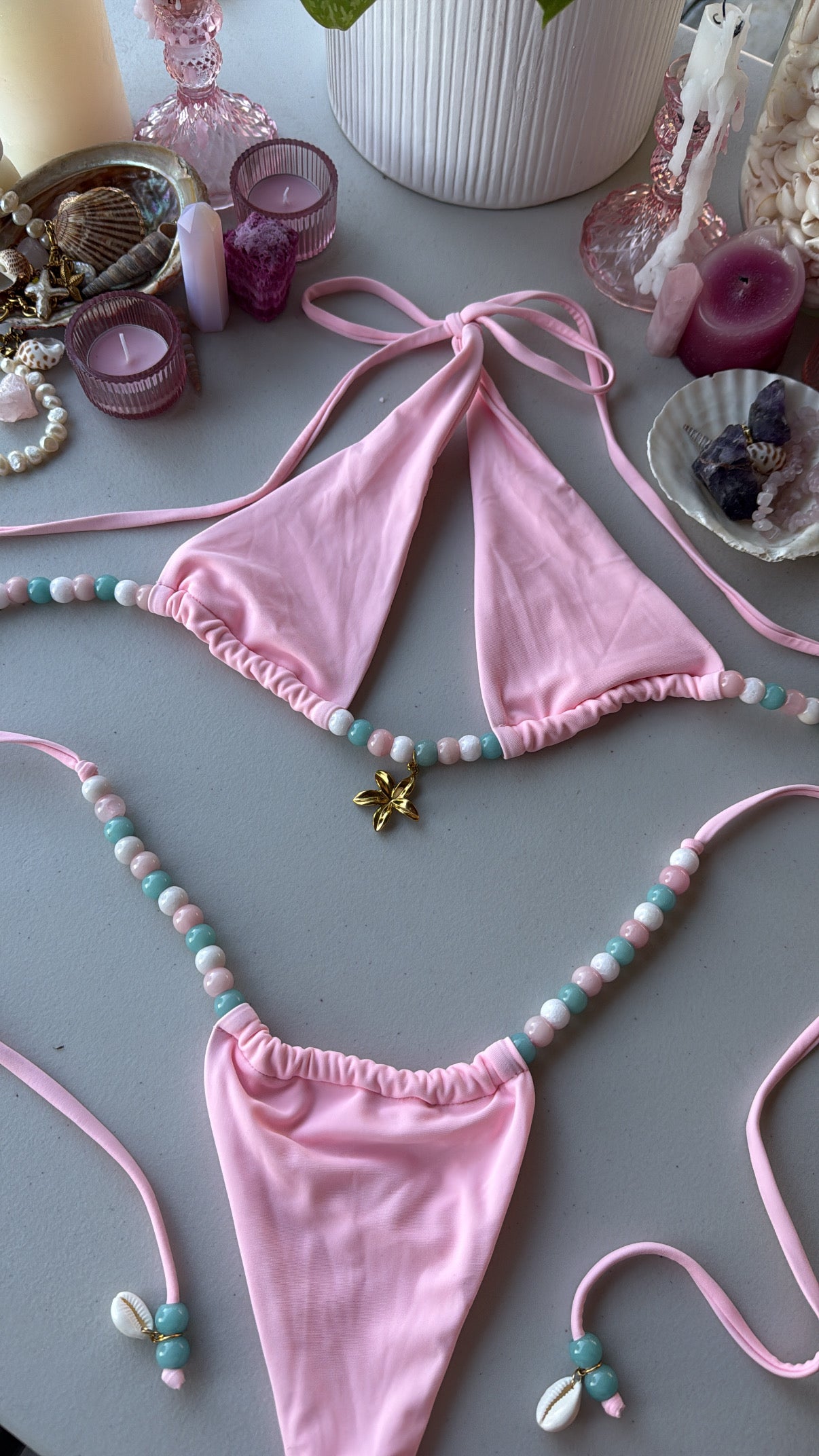 baby pink tatiana bottoms