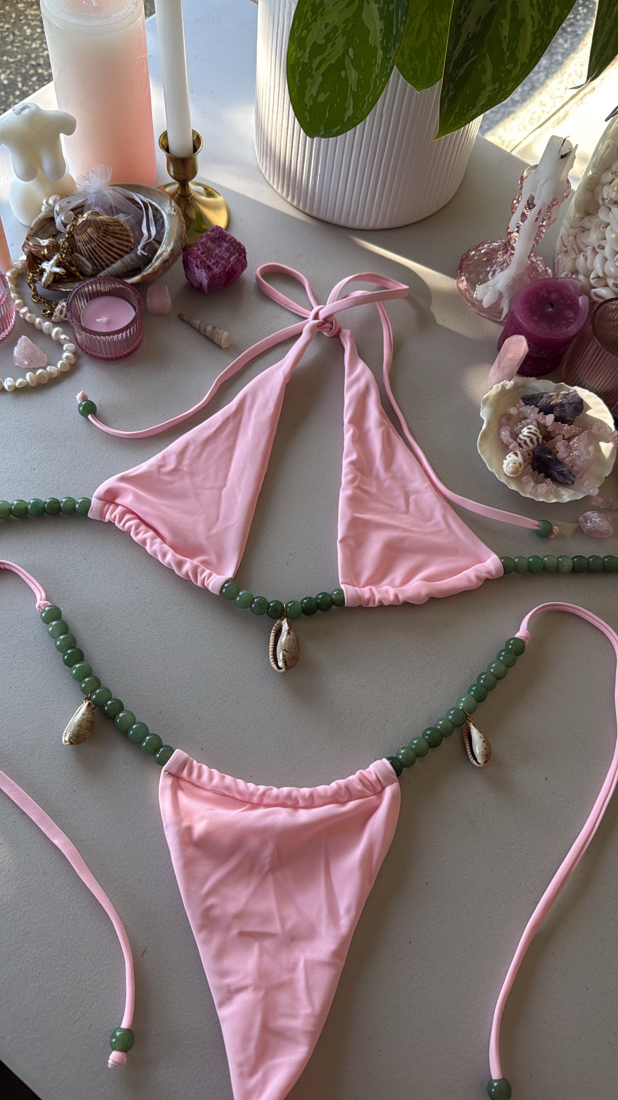 baby pink tatiana top