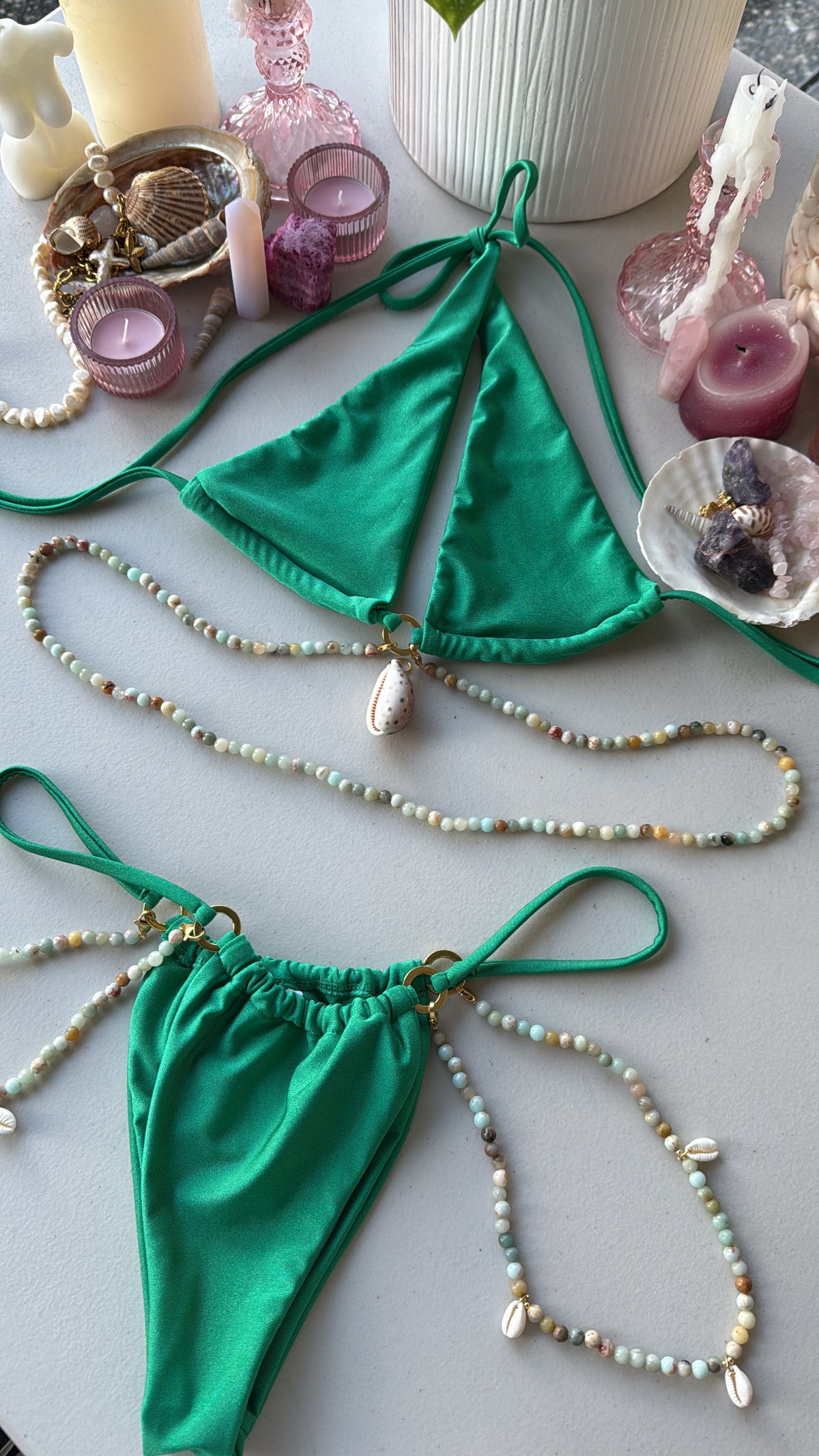 emerald valentina top