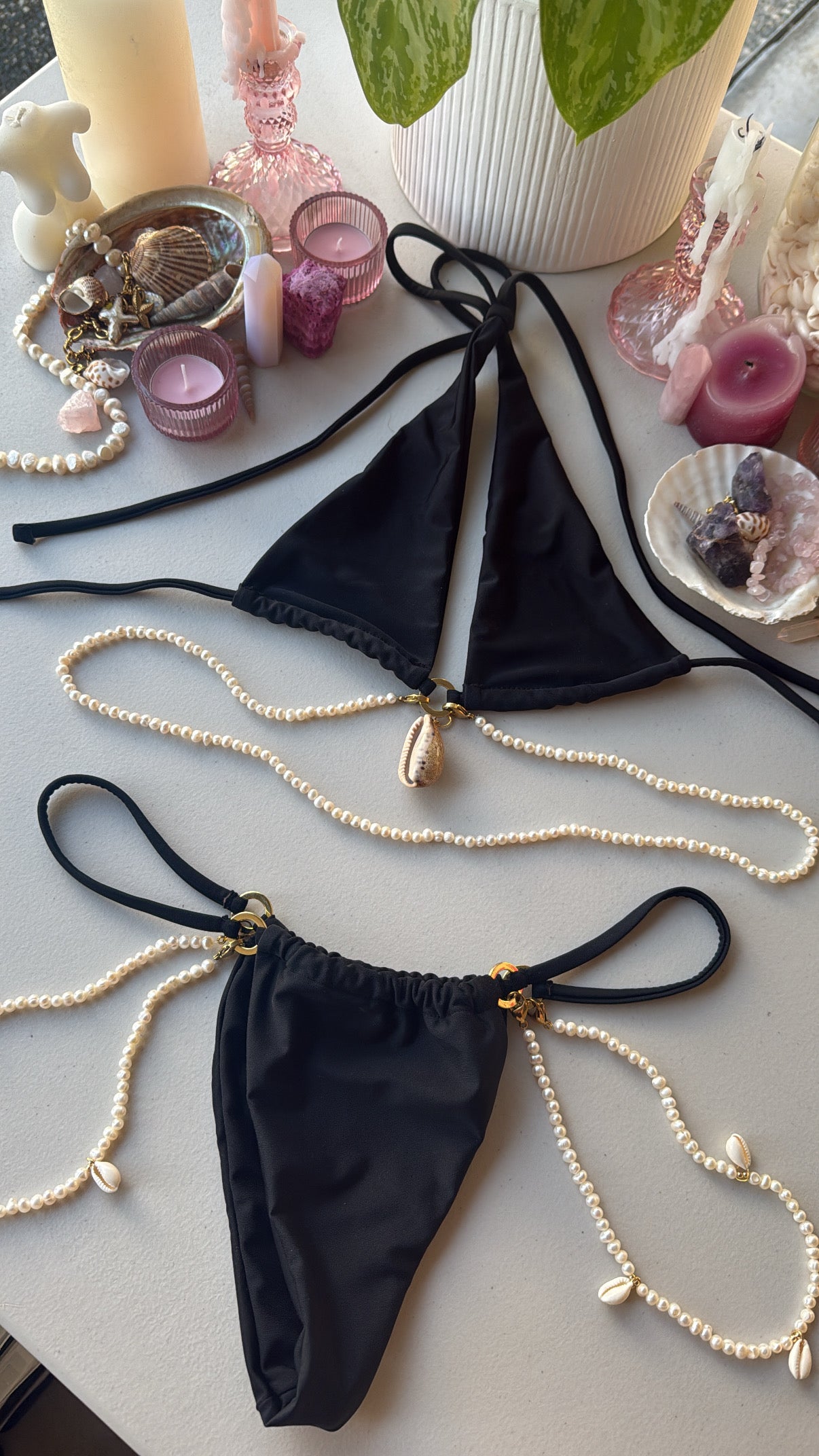 black valentina bottoms