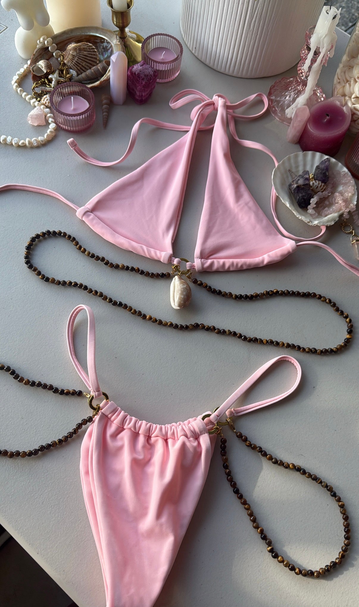 baby pink valentina top