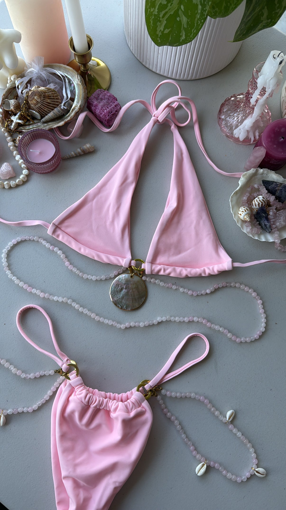 baby pink valentina top