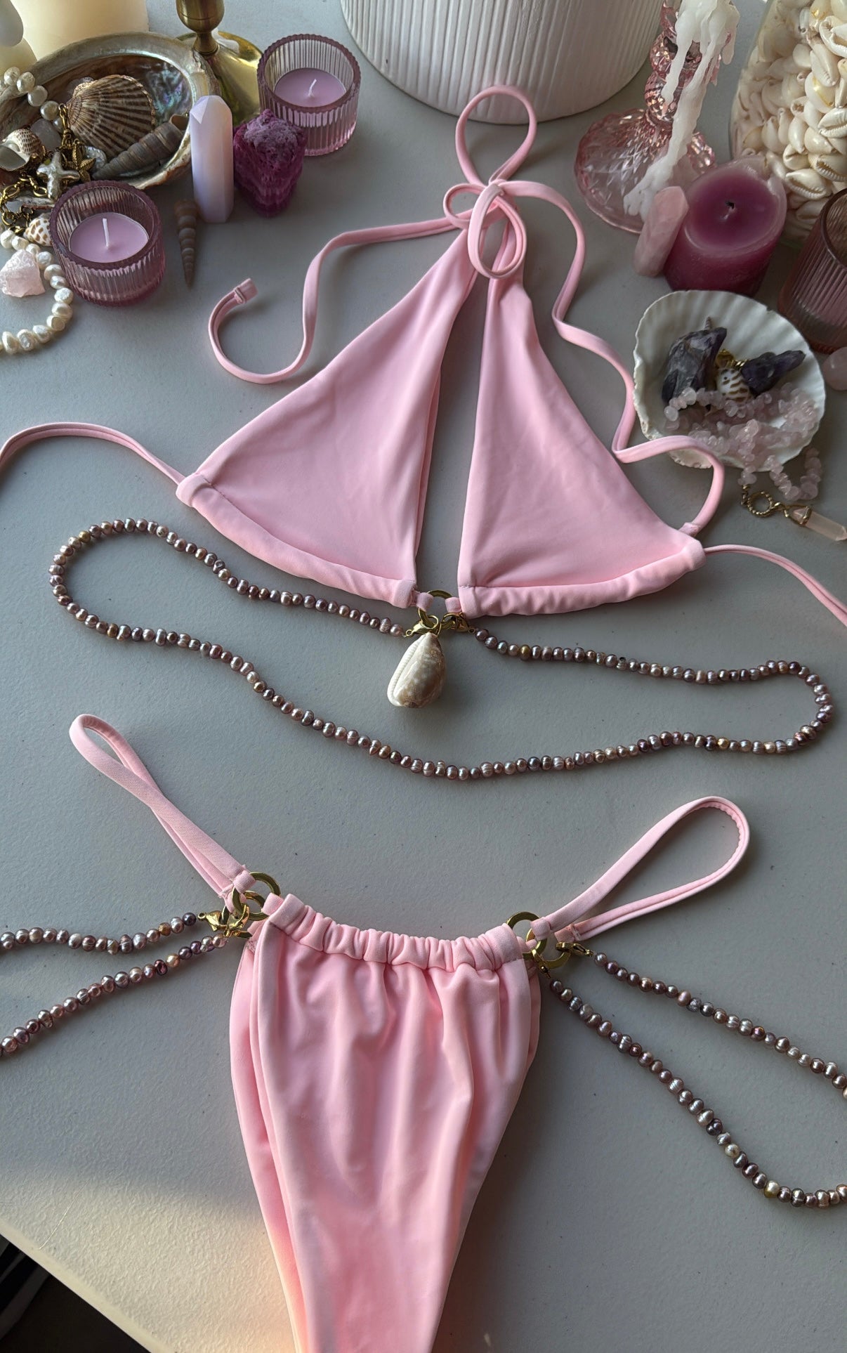 baby pink valentina bottoms