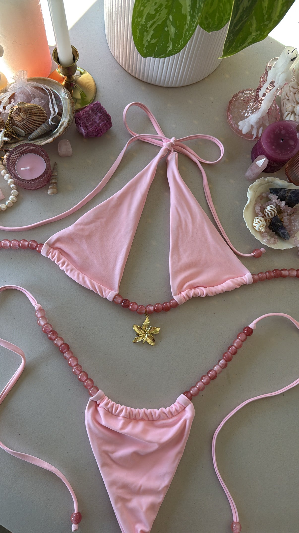 baby pink tatiana top