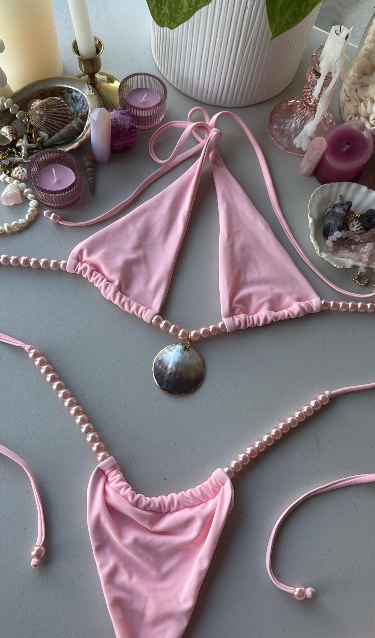 baby pink tatiana top