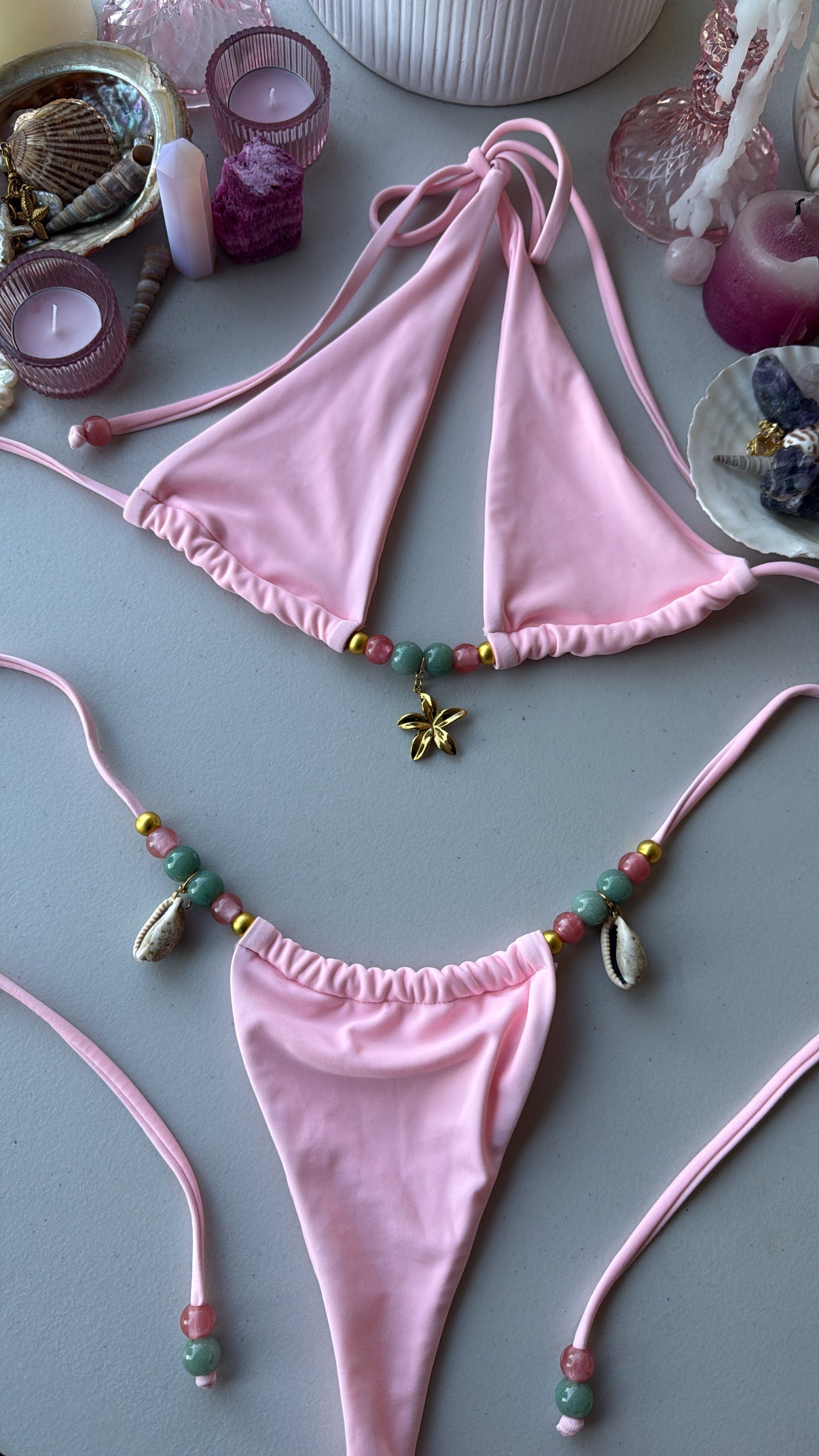 baby pink tatiana bottoms