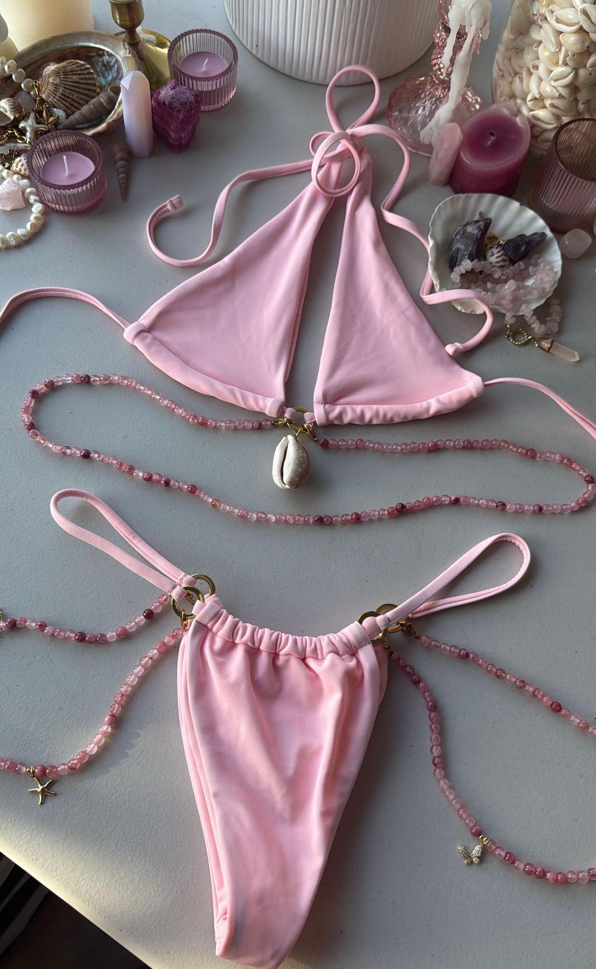 baby pink valentina top
