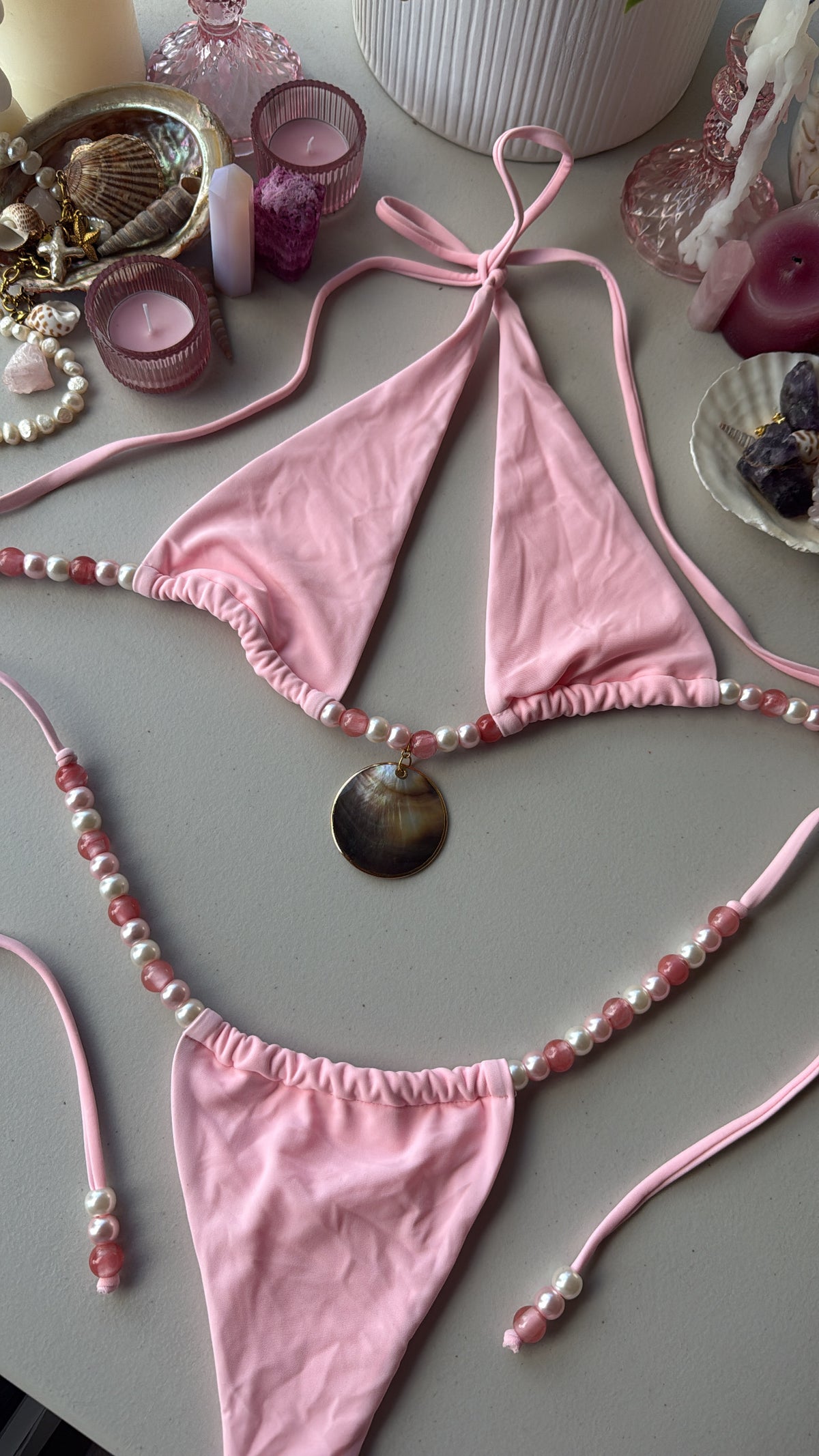 baby pink tatiana top