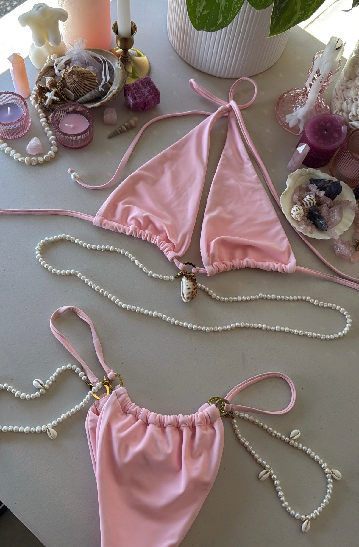 baby pink valentina top