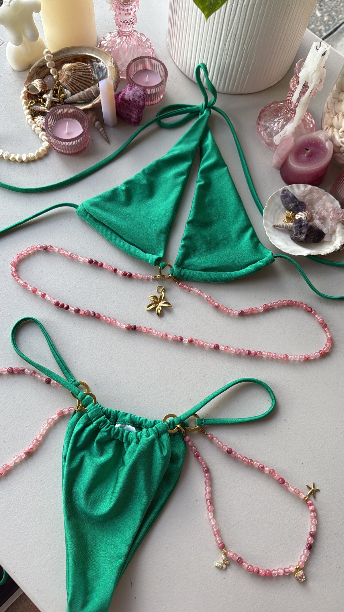 emerald valentina top