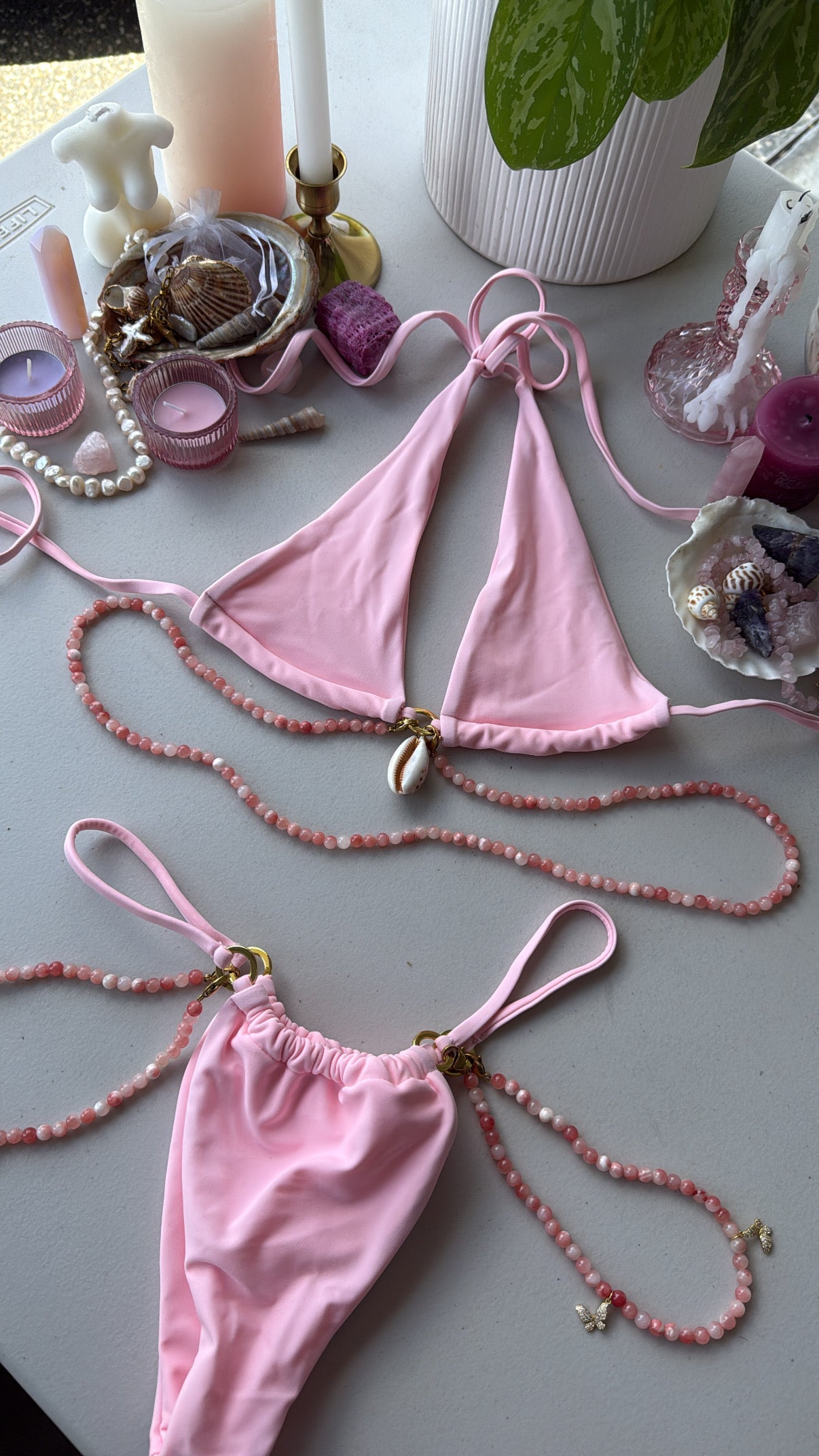 baby pink valentina top